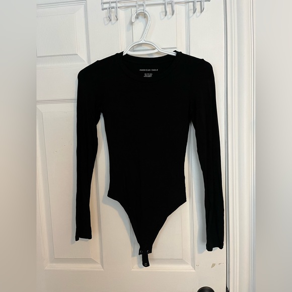 Black long sleeve bodysuit - Picture 1 of 3